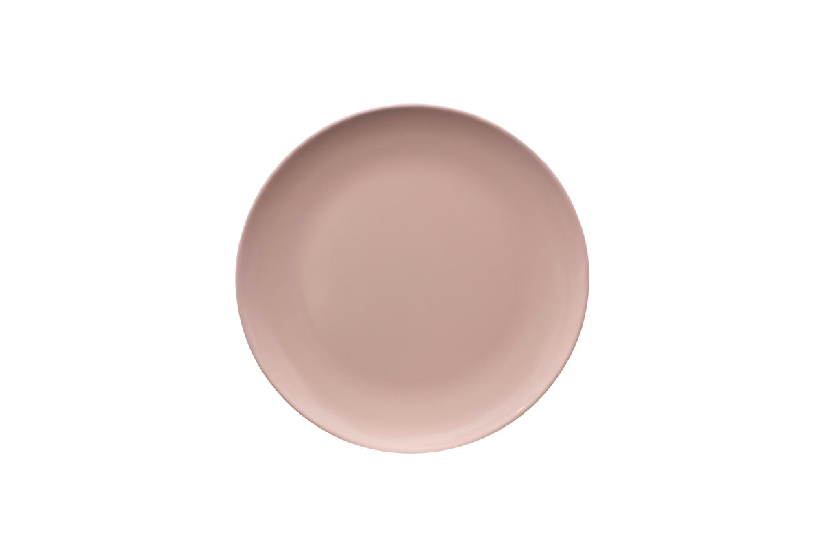 Single Colour Melamine Plate, 20cm - Pastel Pink