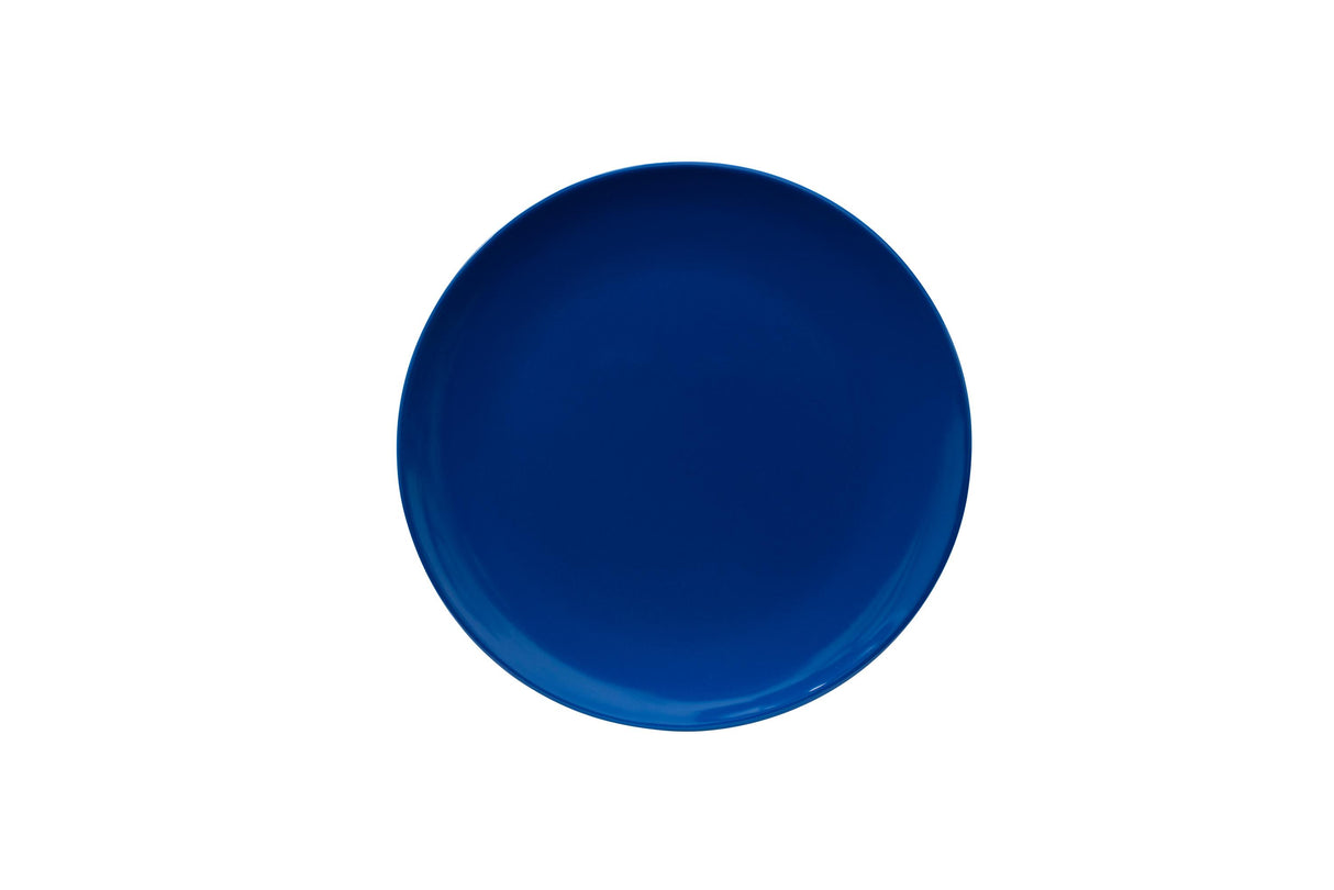 Single Colour Melamine Plate, 20cm - Royal Blue