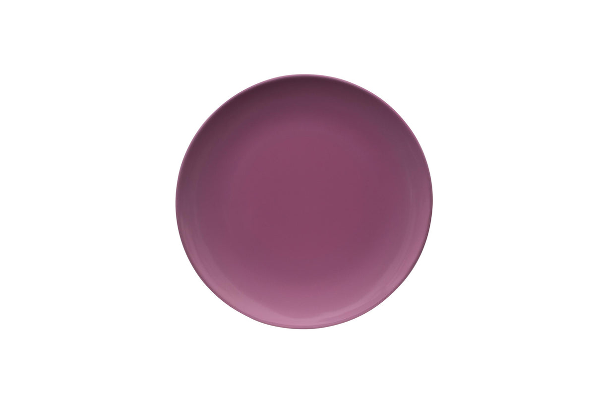 Single Colour Melamine Plate, 20cm - Pink