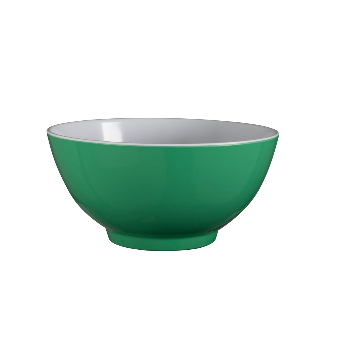 Two-Tone Melamine Bowl, 15cm - Forest Green