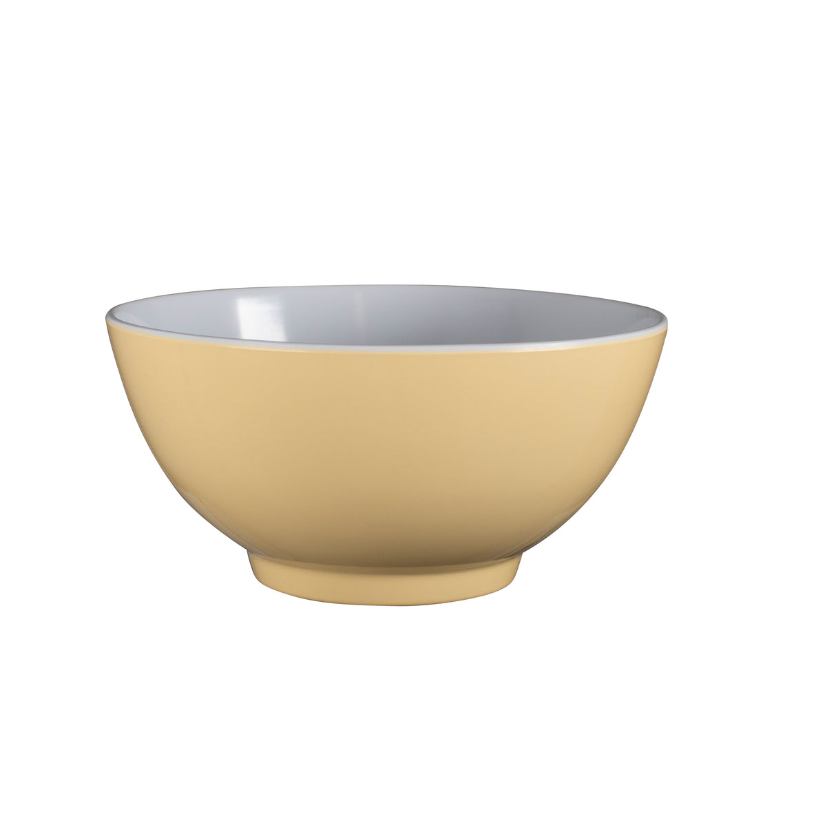 Two-Tone Melamine Bowl, 15cm - Buttercup