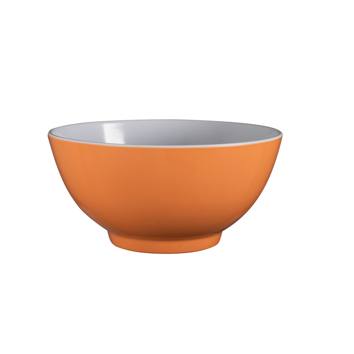 Two-Tone Melamine Bowl, 15cm - Apricot