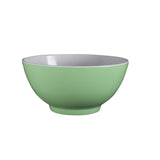 Two-Tone Melamine Bowl, 15cm - Mint