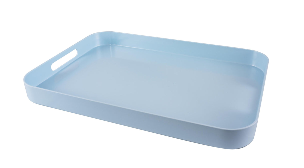 Melamine Rectangular Tray - Duck Egg  Blue