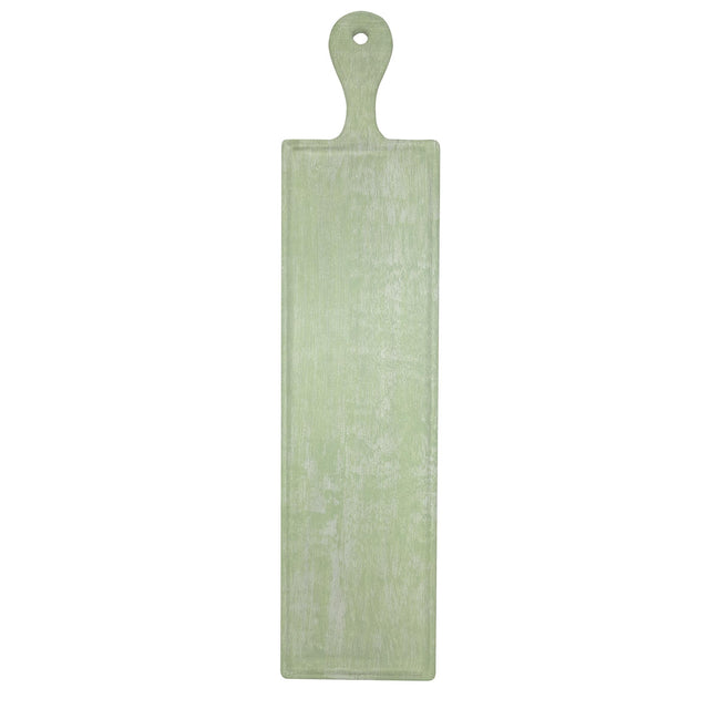 Chef Inox Rect Serving Board W/Hdl Mangowd 670X850X200Mm Gre