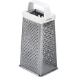 Chef Inox Grater 4 Sided W/Pe Hdl S/S 100X80X225Mm