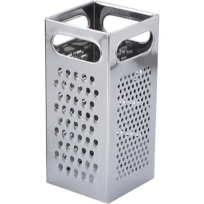 Chef Inox Grater 4 Sided Square S/S 110X225Mm