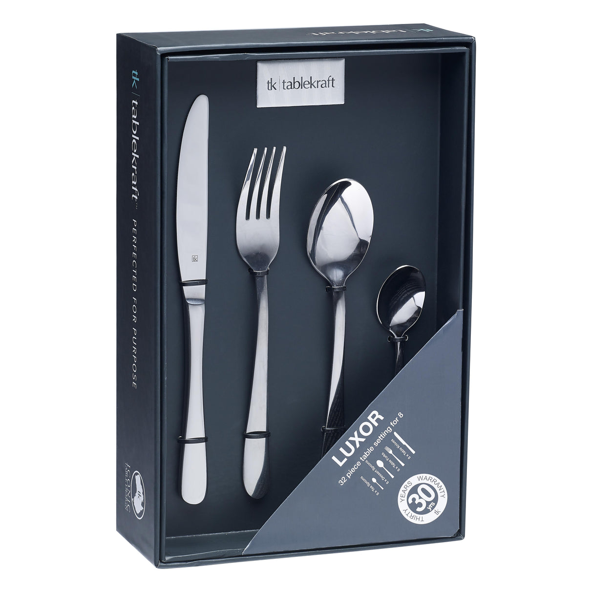 Tablekraft Luxor Cutlery Set 32Pc 18/0 Comp Boxed