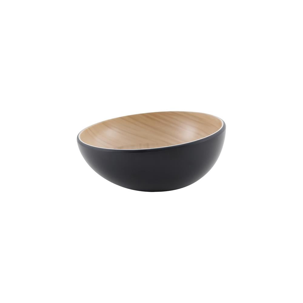 Zicco Melamine Echo Round Bowl Birch (Sold in sets of 4)