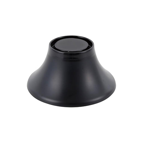 Zicco Melamine Echo Pedestal Stand/Bowl Black 164X80Mm