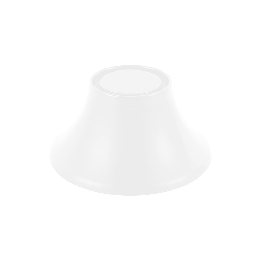 Zicco Melamine Echo Pedestal Stand/Bowl White 164X80Mm
