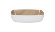 Zicco Melamine Echo White/Birch Gn 1/9 Bowl 176X108X55Mm