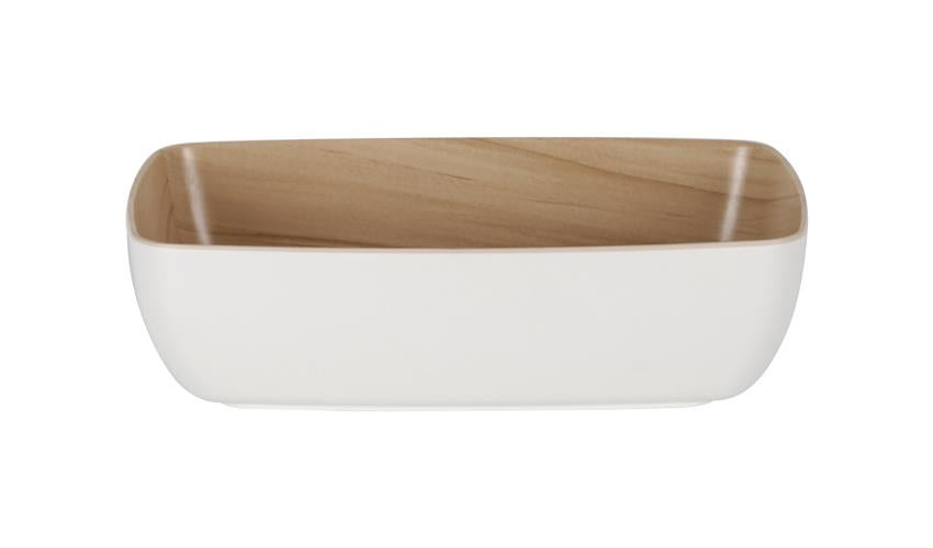 Zicco Melamine Echo Birch Bowl (Sold in sets of 6)