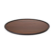 Zicco Melamine Contempo Round Anti-Slip Tray Dark405X15