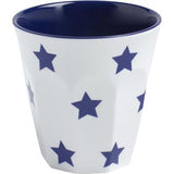 Jab Navy Blue Stars On White  Espresso Cup 200Ml