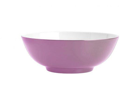 Jab Gelato-Pink/White Round Bowl 150X60Mm
