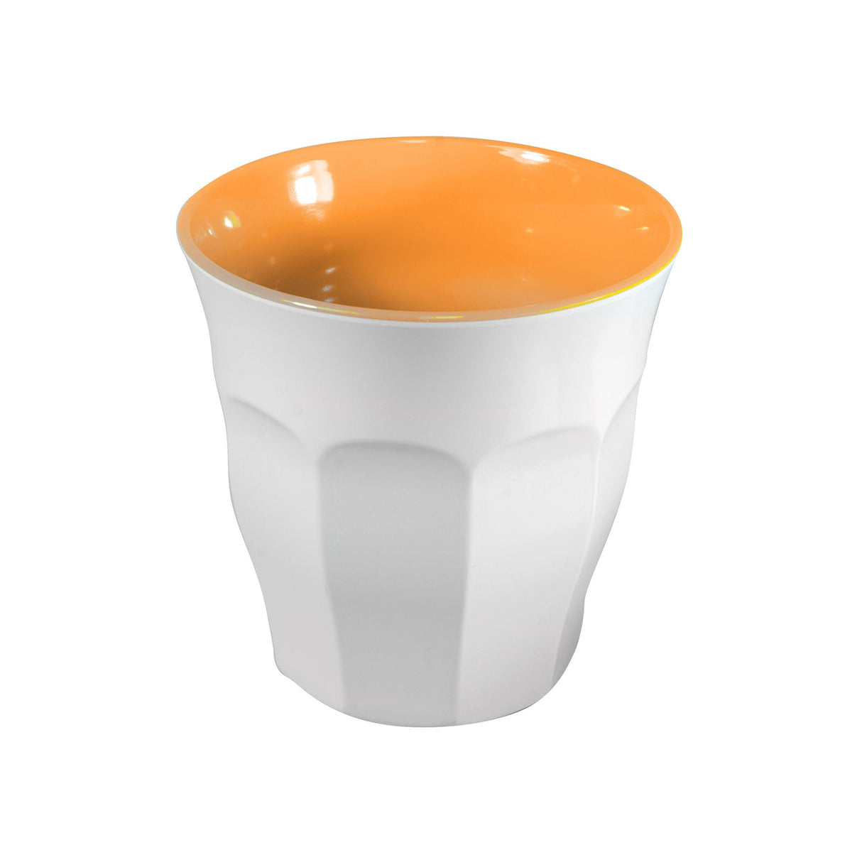 48651 - Jab Sorbet-Mango/White Body Espresso Cup 75mm 200ml (Sold in sets of 12)