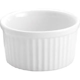 Vitroceram Souffle Dish - / White