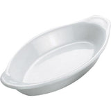 Vitroceram Oval Gratin White (Sold in sets of 24)