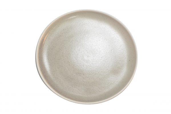 Tablekraft Urban Round Coupe Plate 200x24mm Sand (Sold in sets of 6)