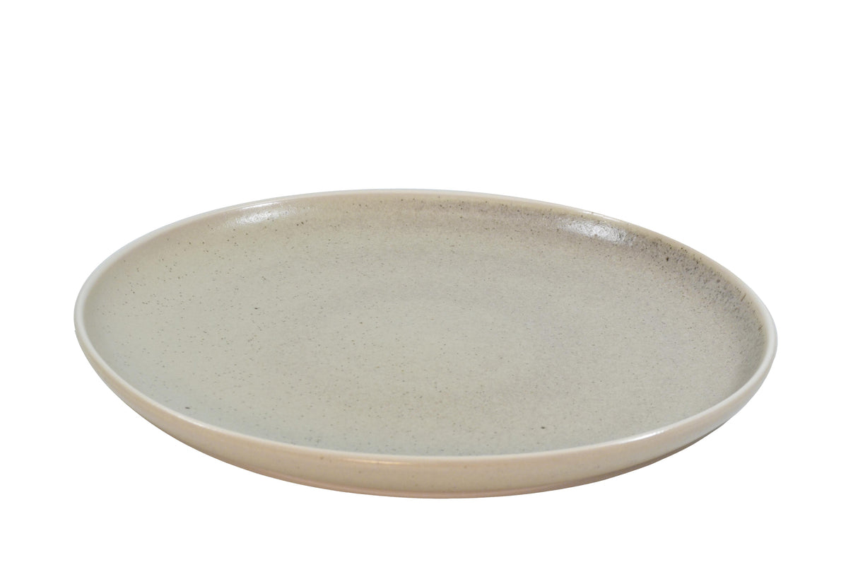 Tablekraft Urban Round Coupe Plate 200x24mm Sand (Sold in sets of 6)