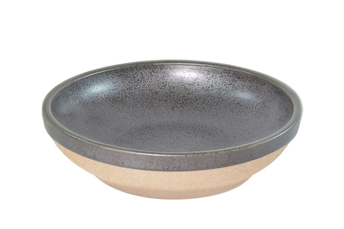 Tablekraft Soho Round Bowl Speckle Black (Sold in sets of 4)
