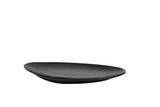 Tablekraft Tk Black Oval Plate Black (Sold in sets of 6)