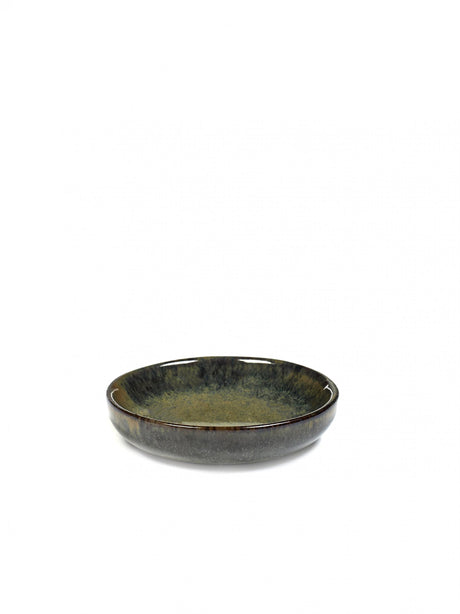 Serax Surface Round Olive/Sauce Dish 90X20Mm Indi Grey