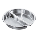 Chef Inox Rnd Divided Pan18/8 600ml To Suit 54906 385x65mm