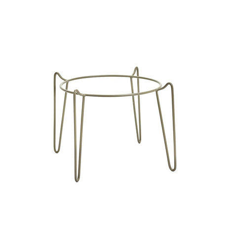 Wire Plate Stand Fruits Des Mers Taupe 350X220Mm