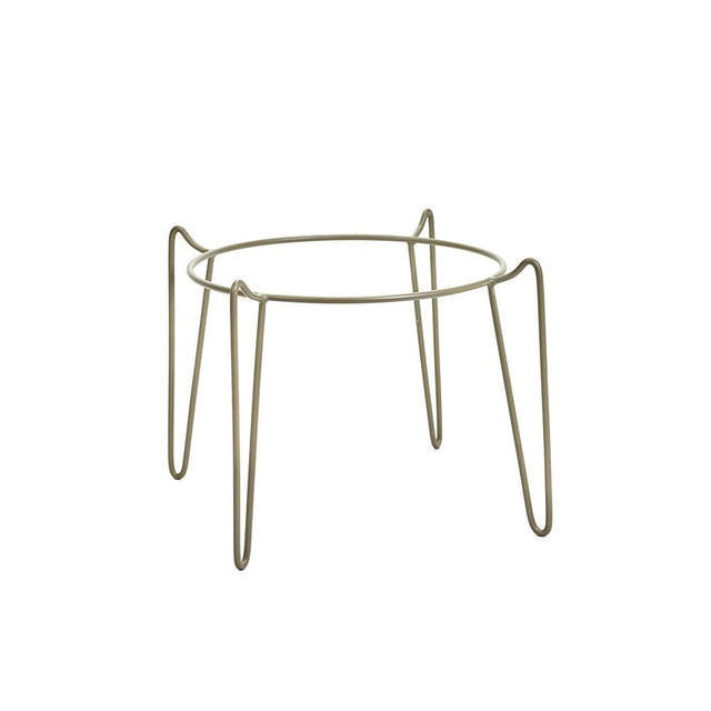 Wire Plate Stand Fruits Des Mers Taupe 350X220Mm