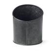 78710 - Chef Inox Coney Is Galvanised Blk Slant Pot 120x140mm