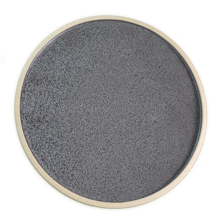 Tablekraft Soho Round Plate 285X10Mm Speckle Black