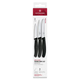 6.7113.34 - 3 Piece Paring Knife Set - Black