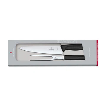 6.7133.2G - 2 Piece Carving Set  - Black