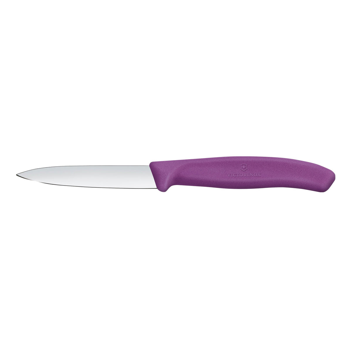 6.7603 - Purple Victorinox Swiss Classic Paring Knife, Straight Edge 8cm