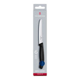 6.7833.6 - Swiss Classic Tomato and Table Knife Set 6 Pieces - Black