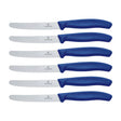 6.7832.6 - Swiss Classic Tomato and Table Knife Set 6 Pieces - Blue