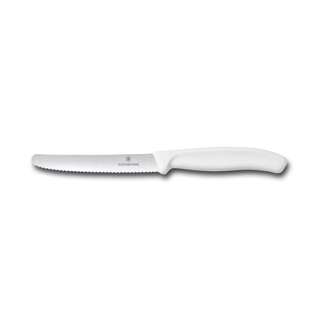 6.7833 - White Victorinox Swiss Classic Steak & Tomato Knife