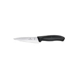 6.8003.12G - Kitchen Knife, Straight Edge 15cm - Black (Box of 10)