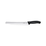 6.8633.26B - Swiss Classic Pastry Knife, Wavy Edge 26cm - Black