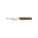 Kitchen Knife, Straight Edge 15cm - Walnut