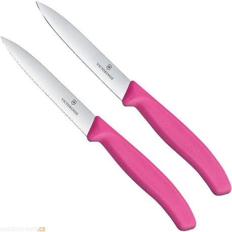 6.7793.2 - 2 Piece Paring Knife Set , Green, Pink, Yellow & Orange