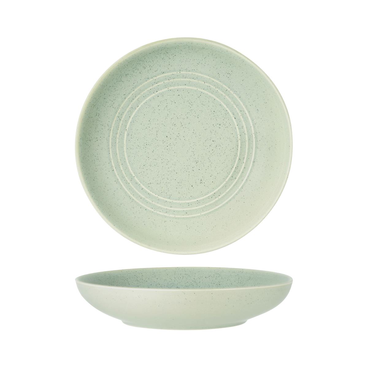 Tablekraft Urban Loft Round Serve Bowl 270x55mm Pistachio (Sold in sets of 2)