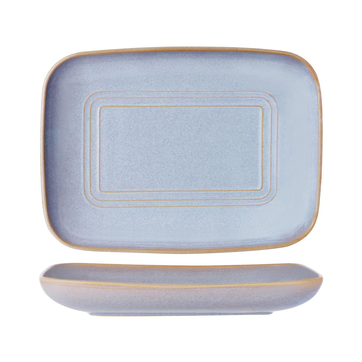 Tablekraft Urban Loft Rect Server 365x265x55mm Azure Blue (Sold in sets of 2)