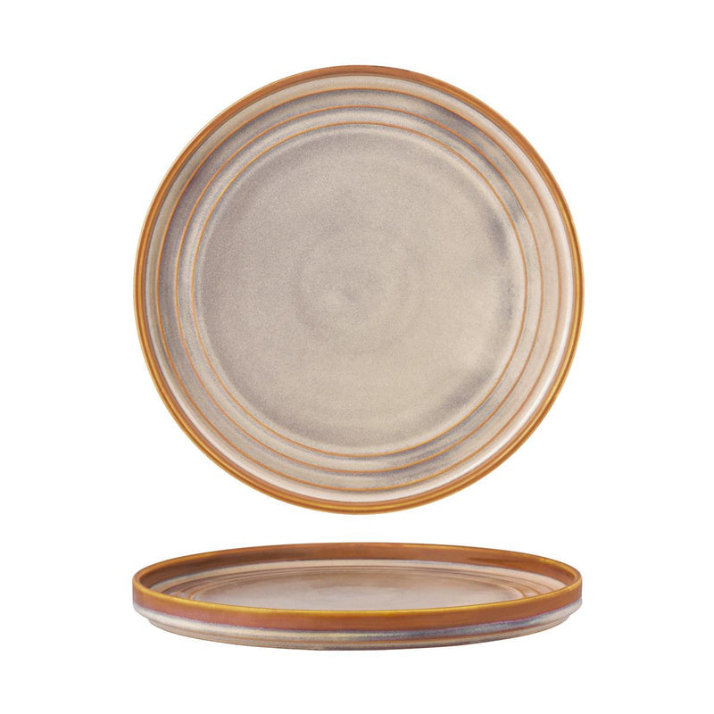 Tablekraft Urban Loft Round Plate 275x22mm Auburn (Set of 3)
