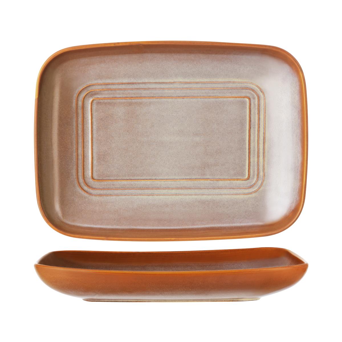 Tablekraft Urban Loft Rect Server 365x265x55mm Auburn (Sold in sets of 2)