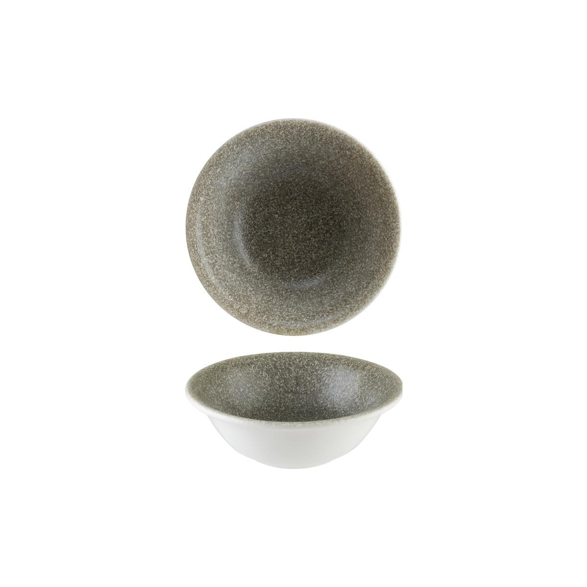 Luca Wood Round Flared Cereal Bowl 160mm (S-Mt-Lucwdgrm16Ks) (Sold in sets of 12)