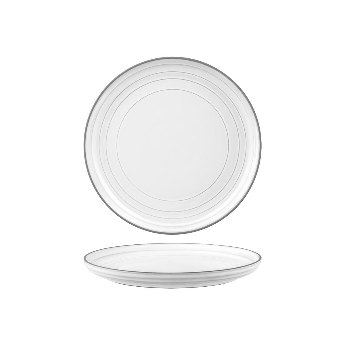Tablekraft Linea Round Coupe Plate 220Mm White