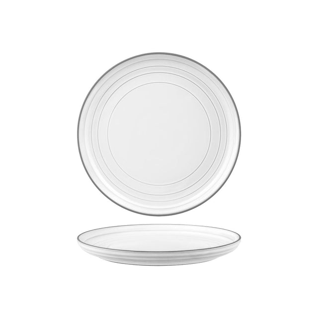 Tablekraft Linea Round Coupe Plate 220Mm White